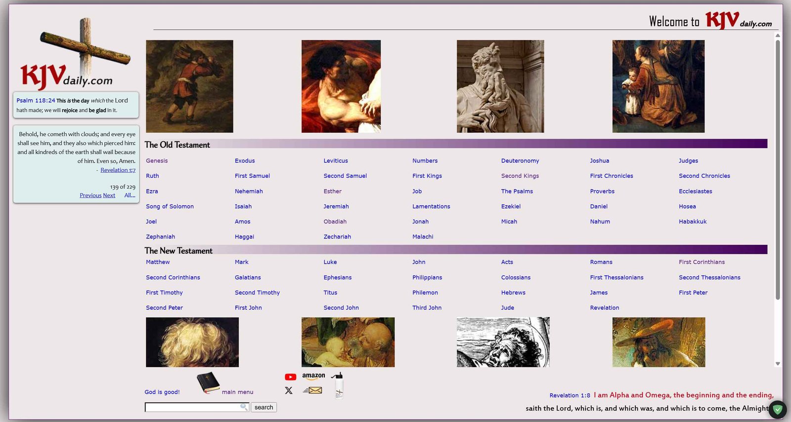 Welcome to KJVdaily.com!